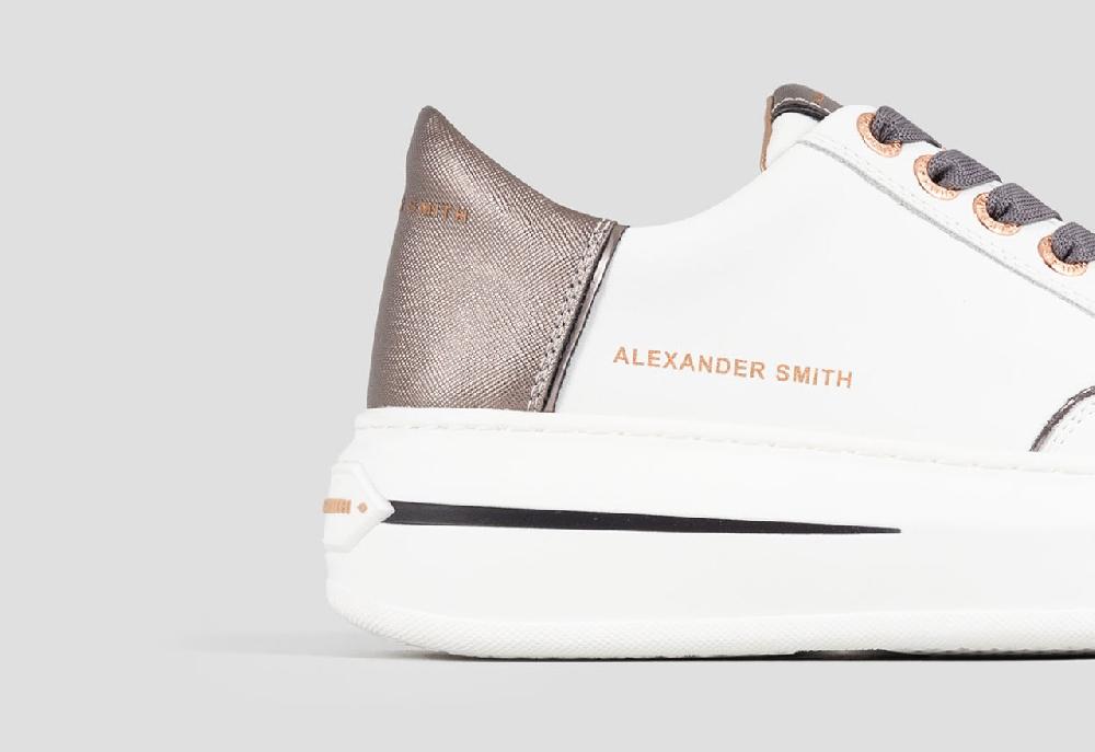 Alexander Smith LANCASTER WOMAN WHITE DARK SILVER Offerta