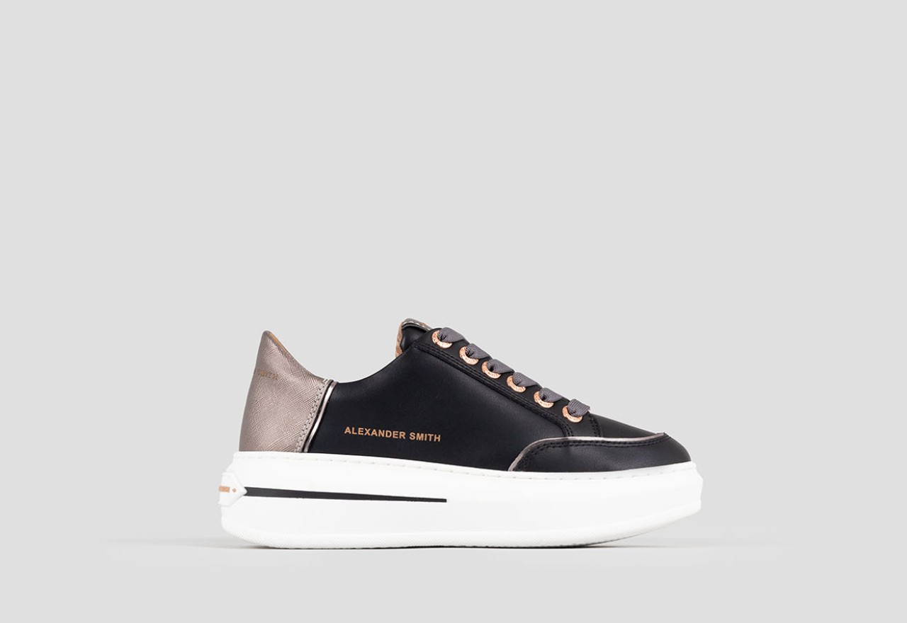 Alexander Smith LANCASTER WOMAN BLACK DARK SILVER