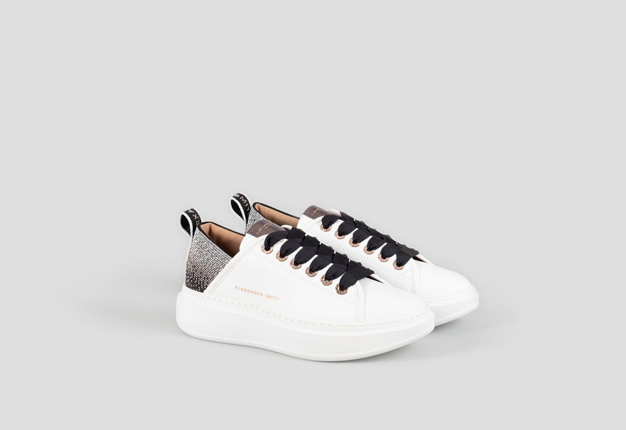 Alexander Smith WEMBLEY WOMAN WHITE BLACK SILVER In Saldo