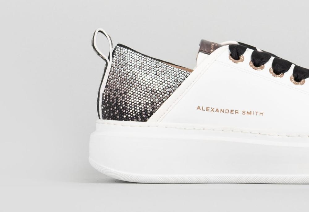 Alexander Smith WEMBLEY WOMAN WHITE BLACK SILVER In Saldo