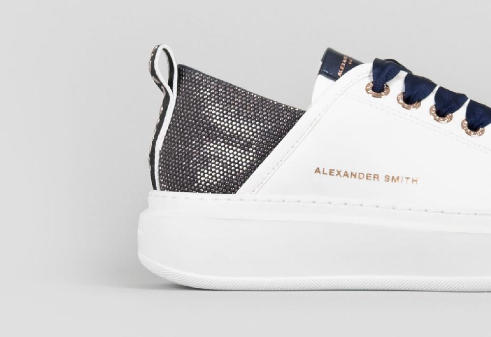 Alexander Smith WEMBLEY WOMAN WHITE BLUE Consegna Veloce