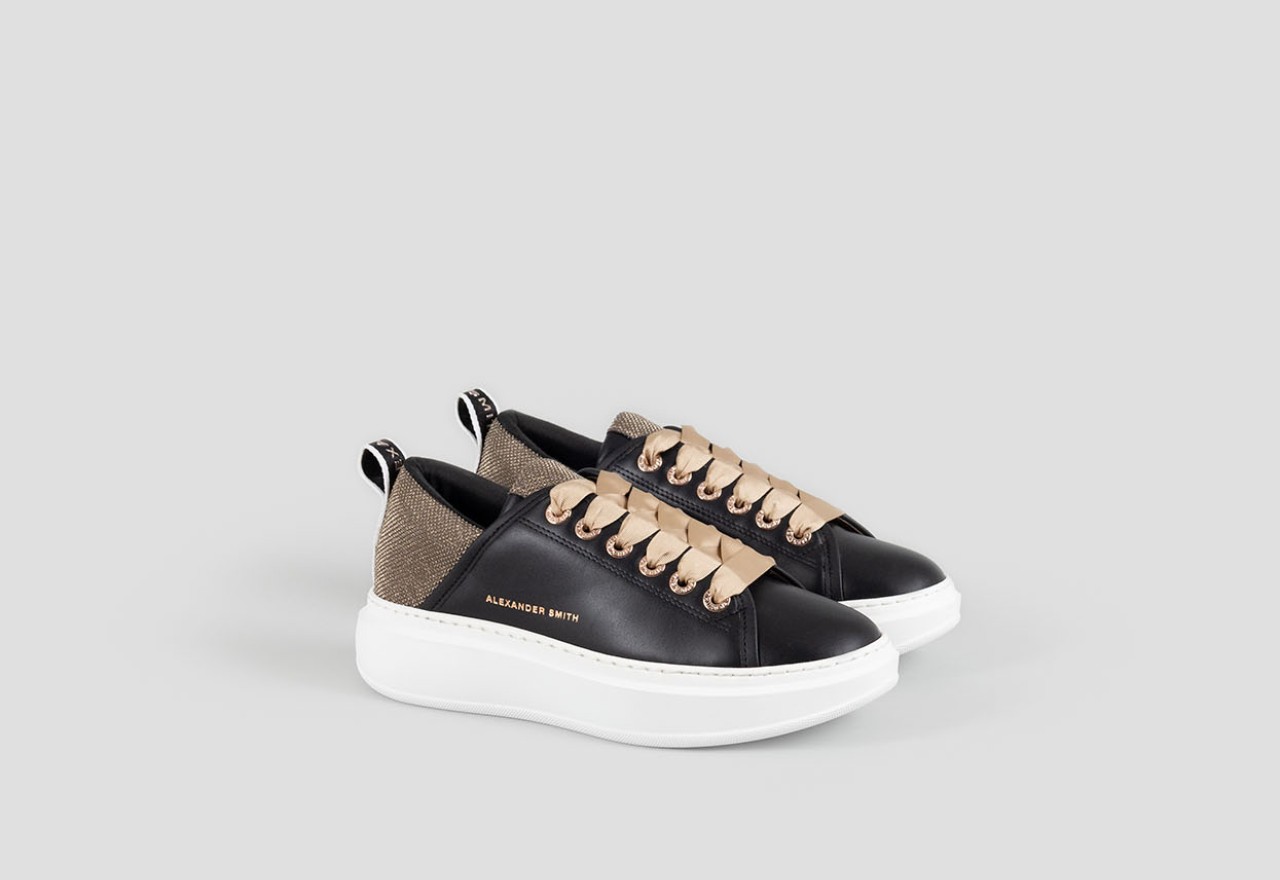 Alexander Smith WEMBLEY WOMAN BLACK GOLD Vendita Calda