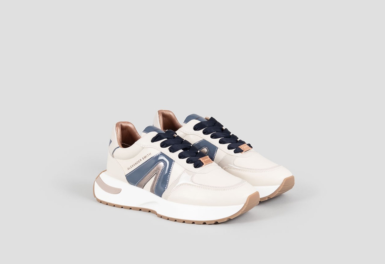 Alexander Smith HYDE WOMAN IVORY LIGHT BLUE Vendita