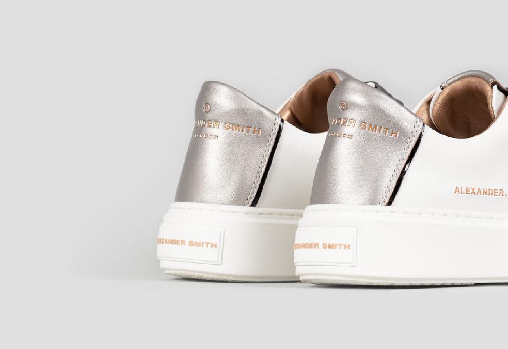 Alexander Smith LONDON WOMAN WHITE DARK SILVER Sottocosto