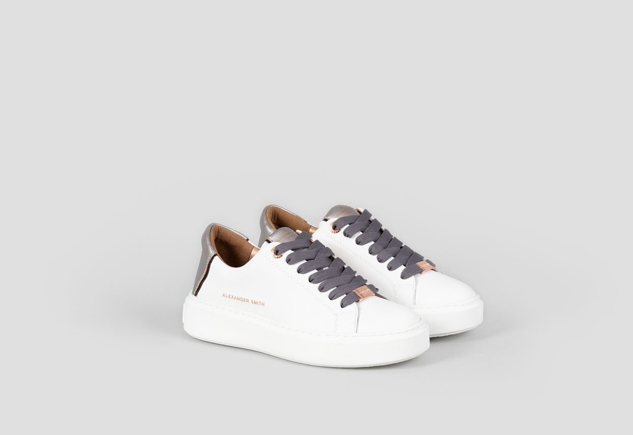 Alexander Smith LONDON WOMAN WHITE DARK SILVER Sottocosto