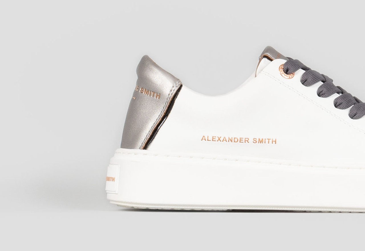 Alexander Smith LONDON WOMAN WHITE DARK SILVER Sottocosto