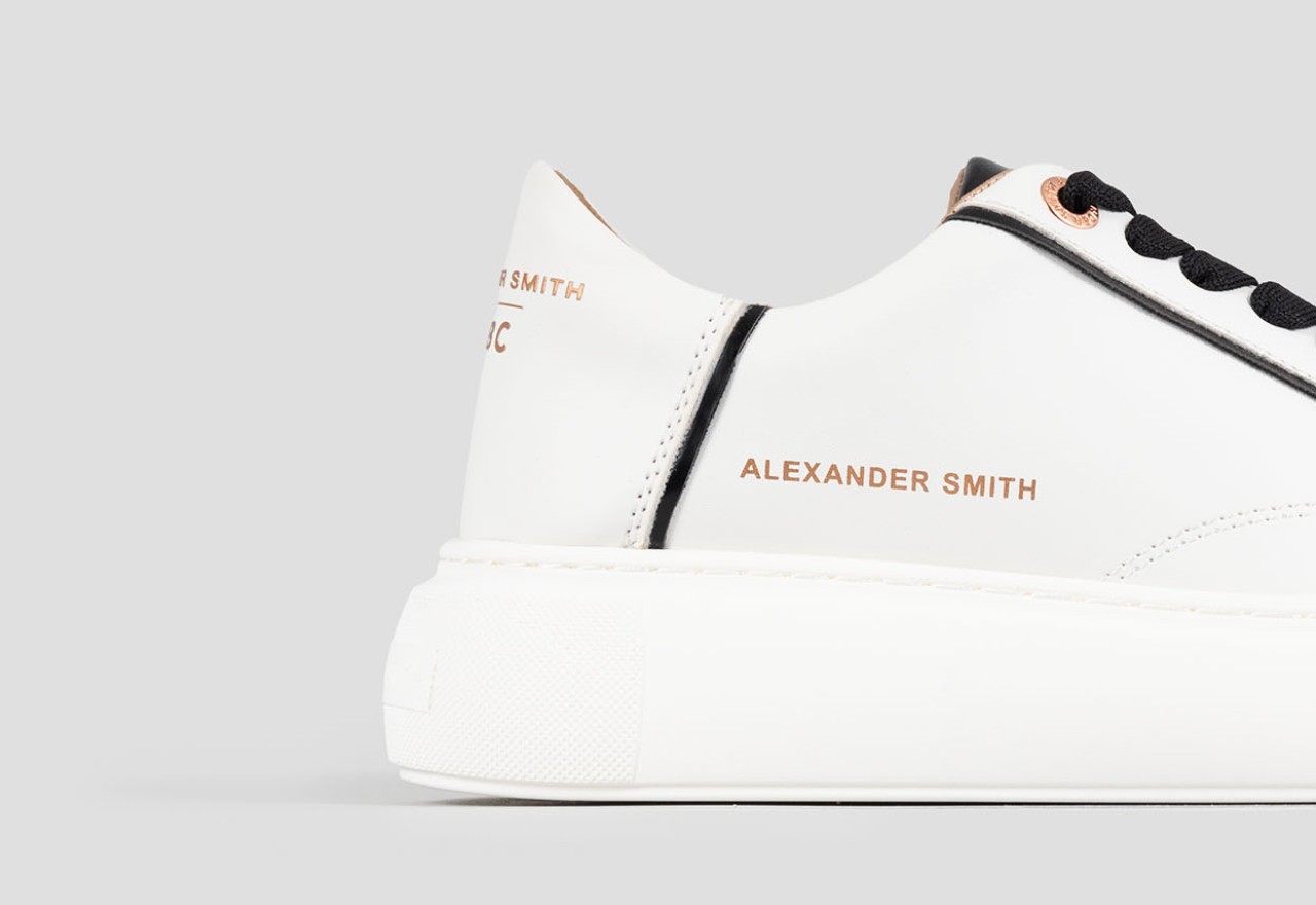 Alexander Smith ECO-GREENWICH WOMAN WHITE BLACK Negozio
