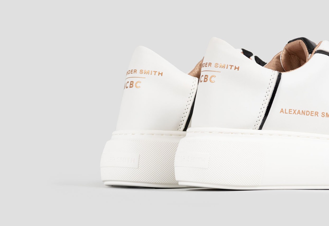 Alexander Smith ECO-GREENWICH WOMAN WHITE BLACK Negozio