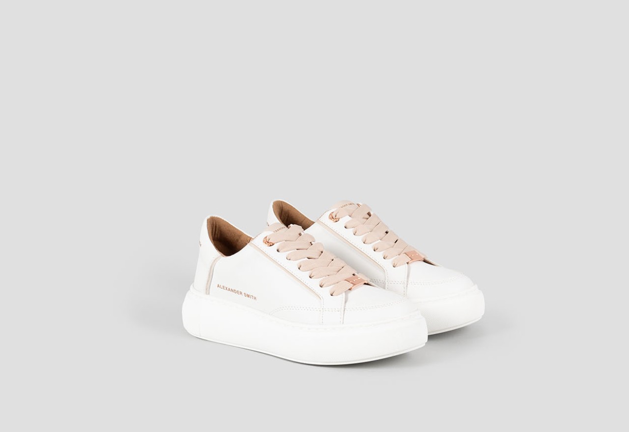 Alexander Smith ECO-GREENWICH WOMAN WHITE BEIGE In Saldo