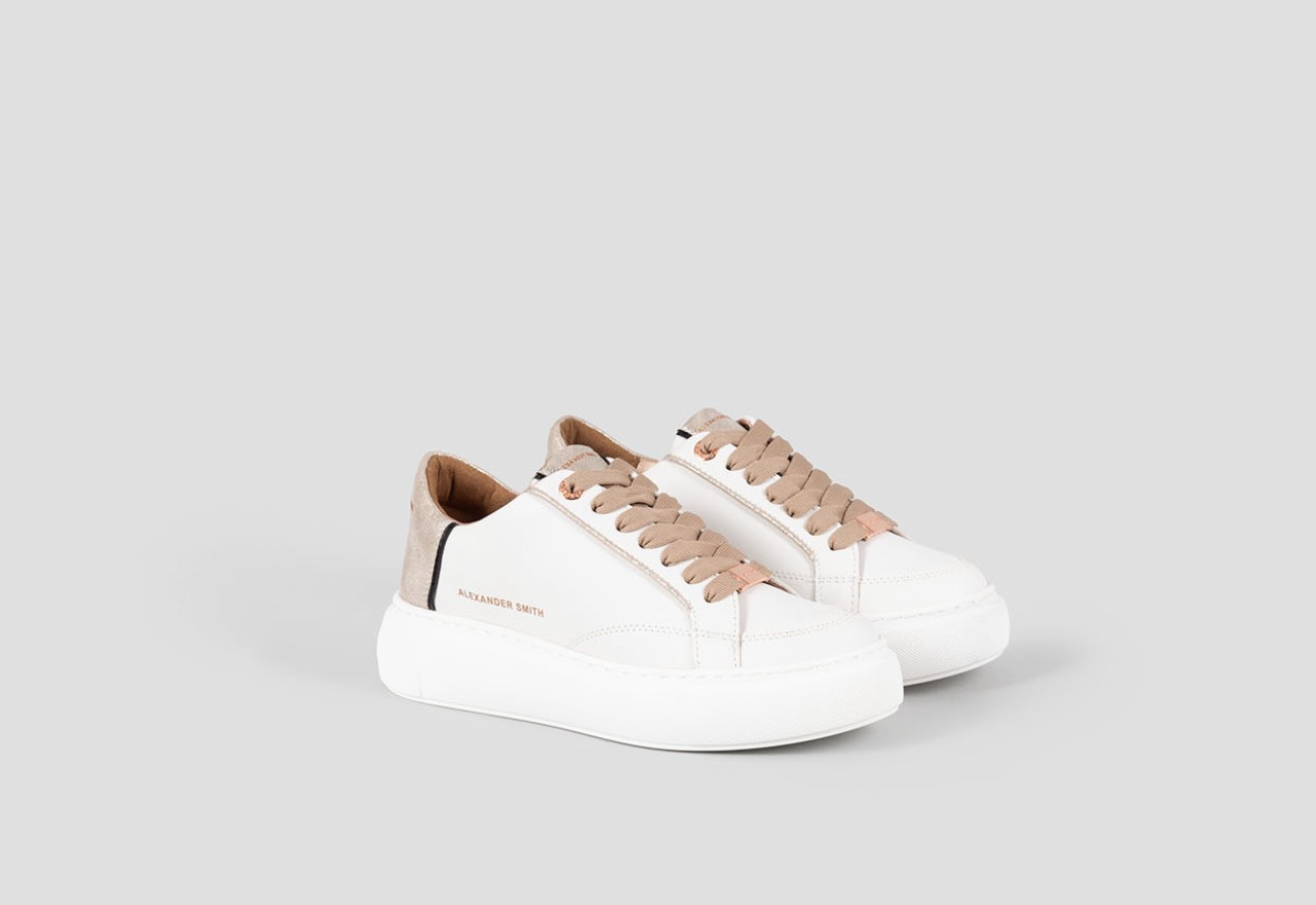 Alexander Smith ECO-GREENWICH WOMAN WHITE GOLD Nuova