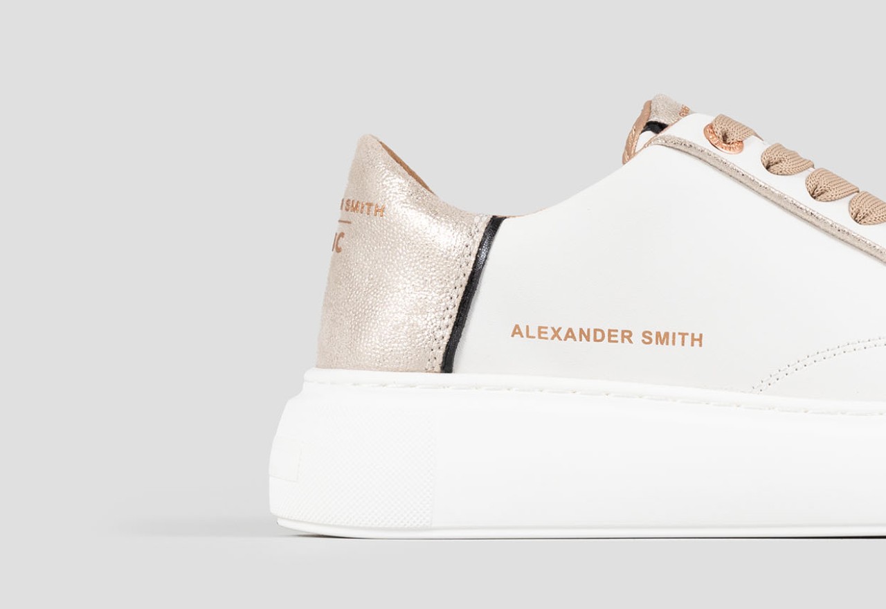 Alexander Smith ECO-GREENWICH WOMAN WHITE GOLD Nuova
