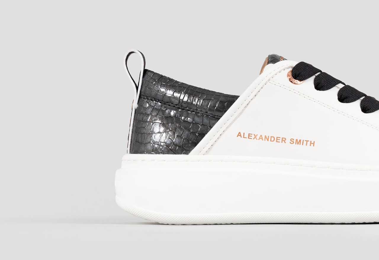 Alexander Smith ECO-WEMBLEY WOMAN WHITE BLACK Acquista Ora