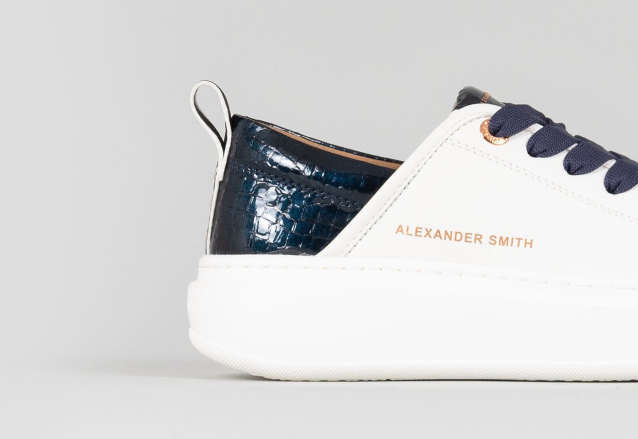Alexander Smith ECO-WEMBLEY WOMAN WHITE BLUE Consegna Veloce