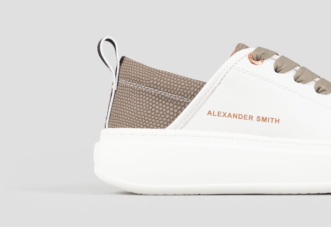 Alexander Smith ECO-WEMBLEY WOMAN WHITE GREEN Fino Al -60%