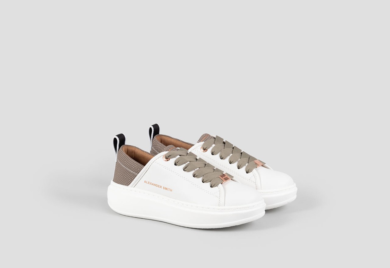Alexander Smith ECO-WEMBLEY WOMAN WHITE GREEN Fino Al -60%