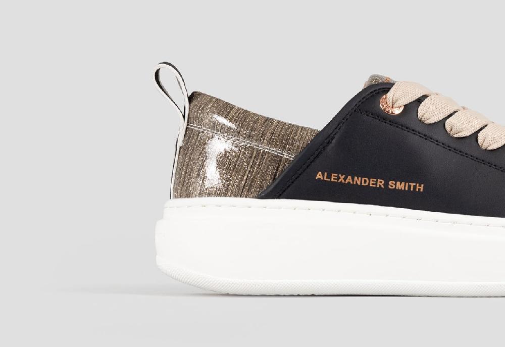 Alexander Smith ECO-WEMBLEY WOMAN BLACK GOLD Sconto