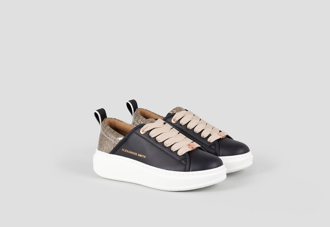 Alexander Smith ECO-WEMBLEY WOMAN BLACK GOLD Sconto