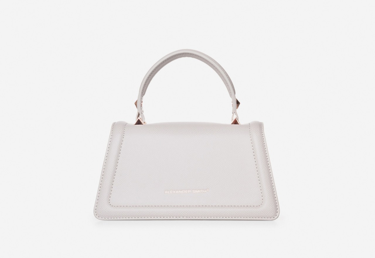Alexander Smith ELIZABETH MINI - PASTEL GREY - PALMELLATO Vendita Calda