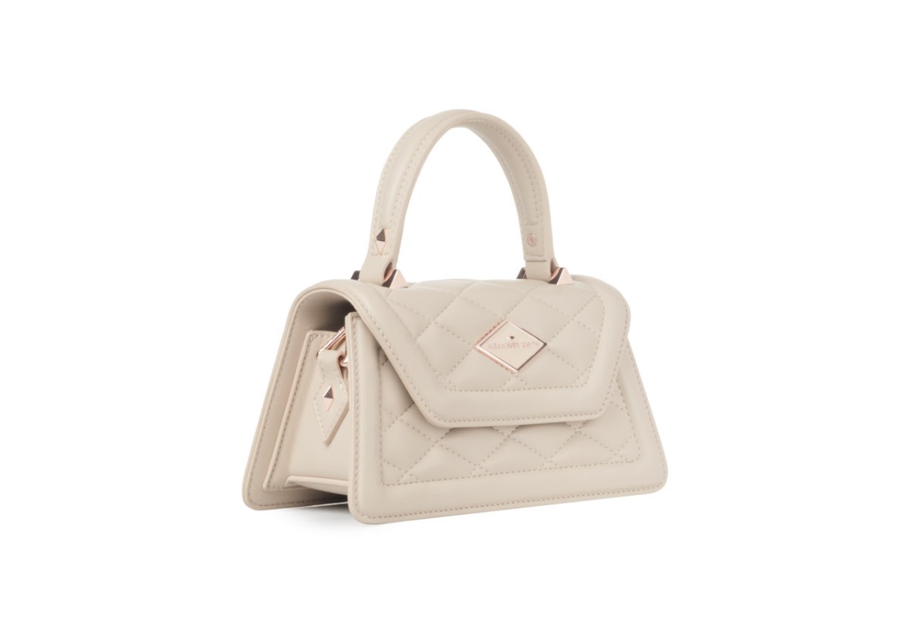 Alexander Smith ELIZABETH MINI - NUDE - MATELASSÉ Presa