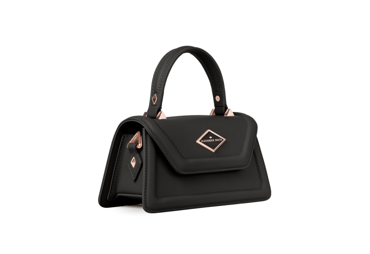 Alexander Smith ELIZABETH MINI - BLACK - LISCIA Offerta