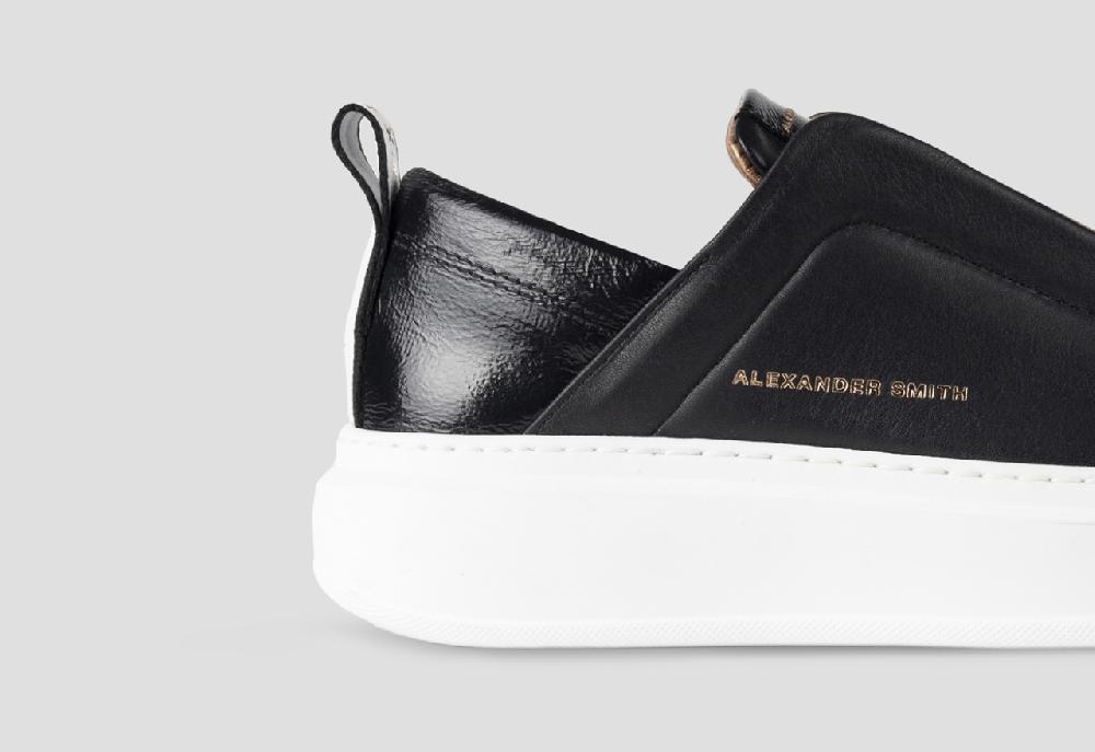 Alexander Smith WEMBLEY SLIP-ON WOMAN BLACK Negozio