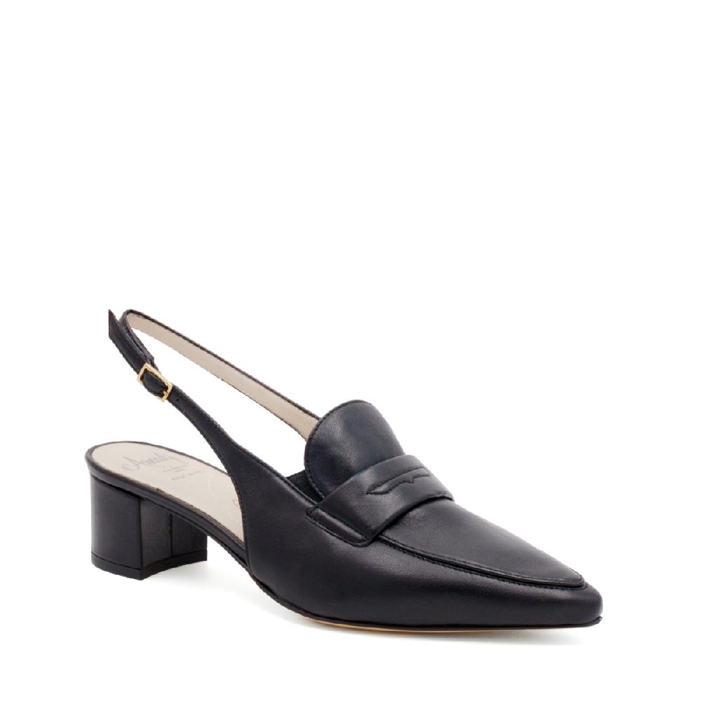 Amalfi by rangoni Slingback Poseidone nere Offerta natalizia