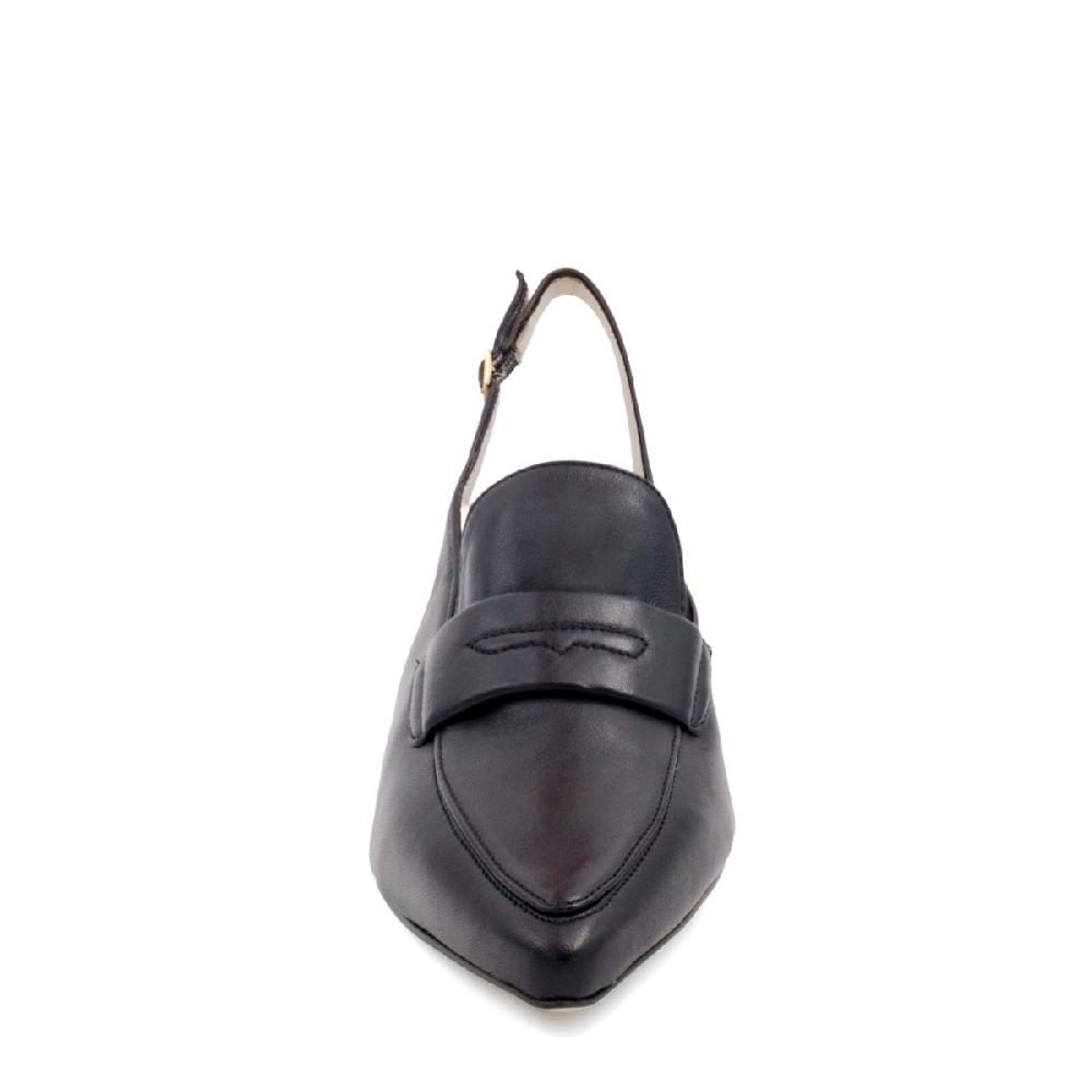 Amalfi by rangoni Slingback Poseidone nere Offerta natalizia