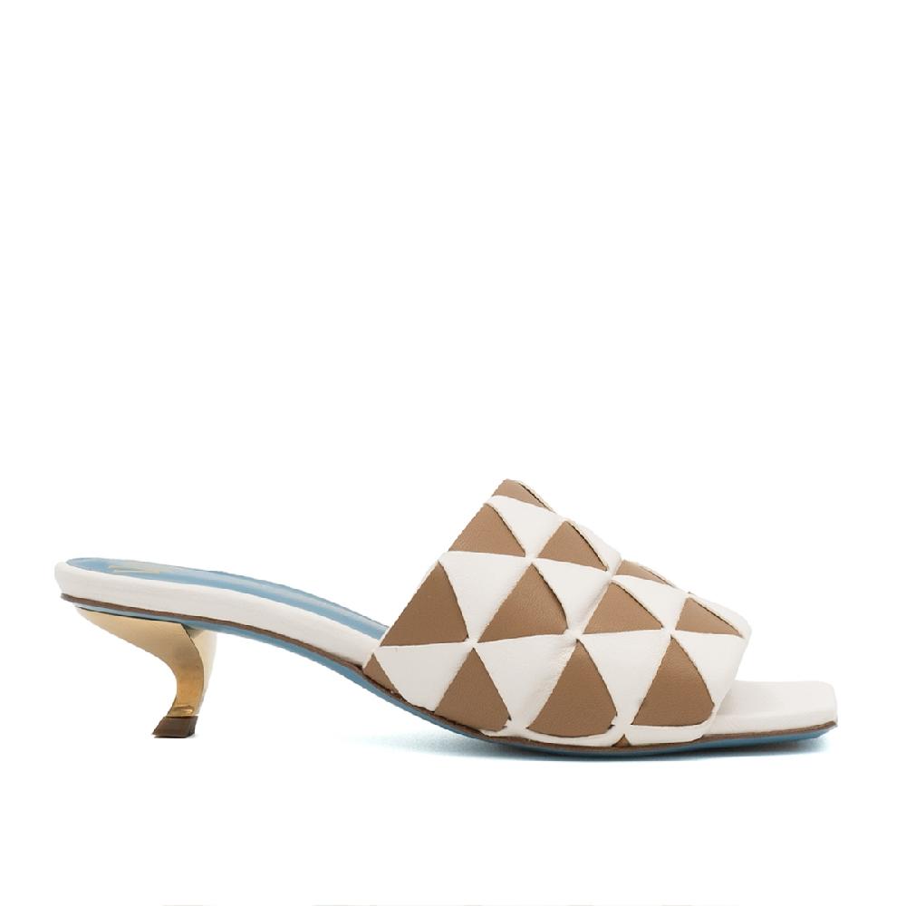 Amalfi by rangoni Mules Vicky bianche