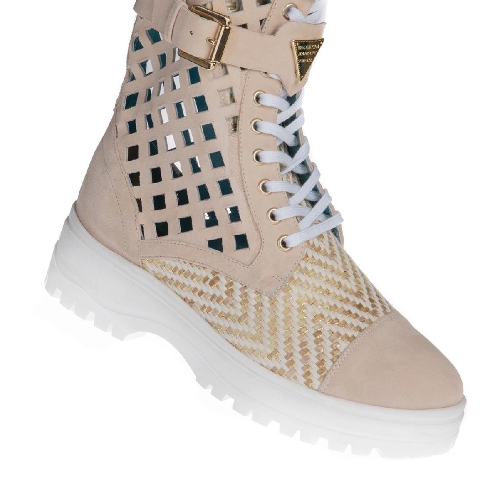 Amalfi by rangoni Stivaletto Bree beige Nuova