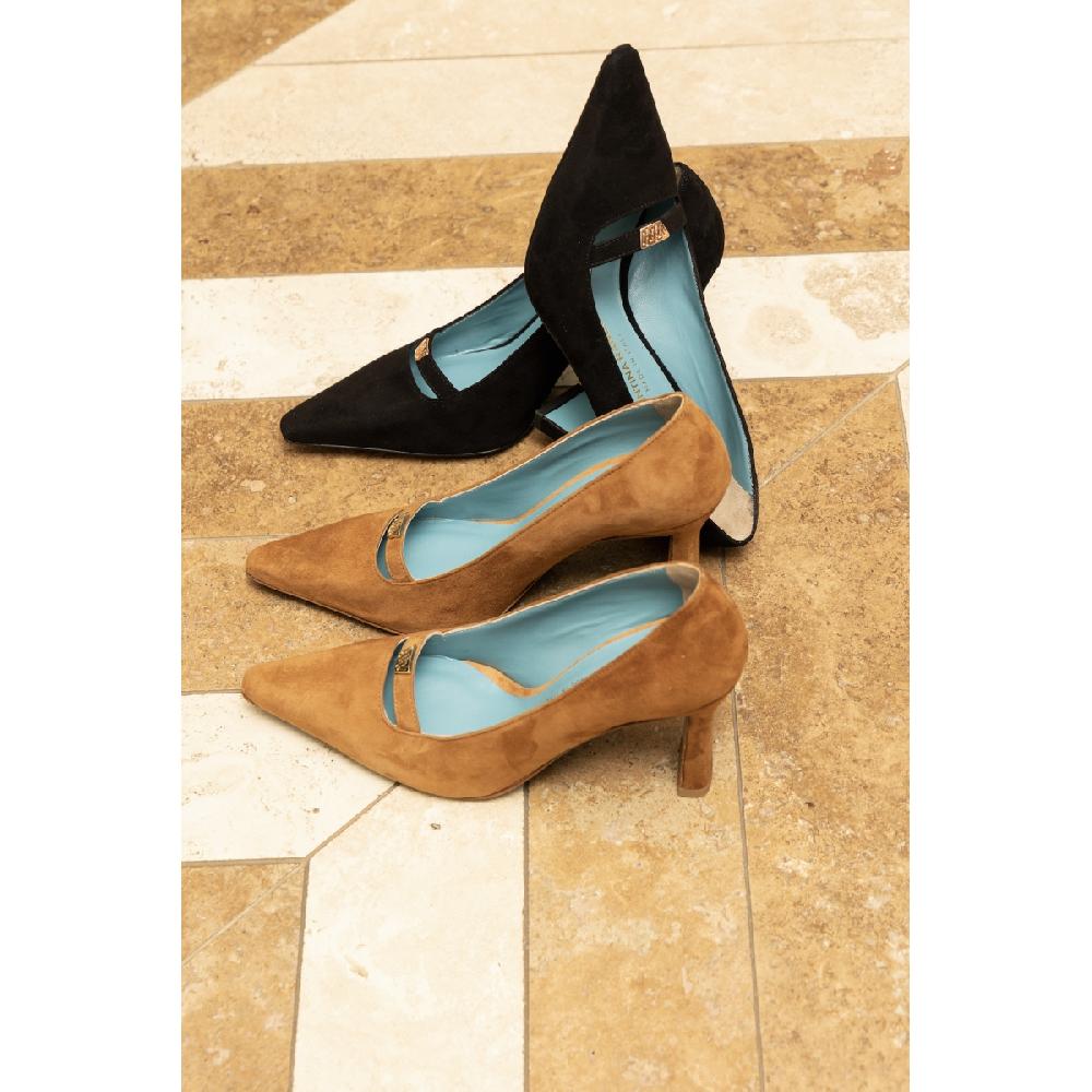 Amalfi by rangoni Décolleté Fanny cognac 2025