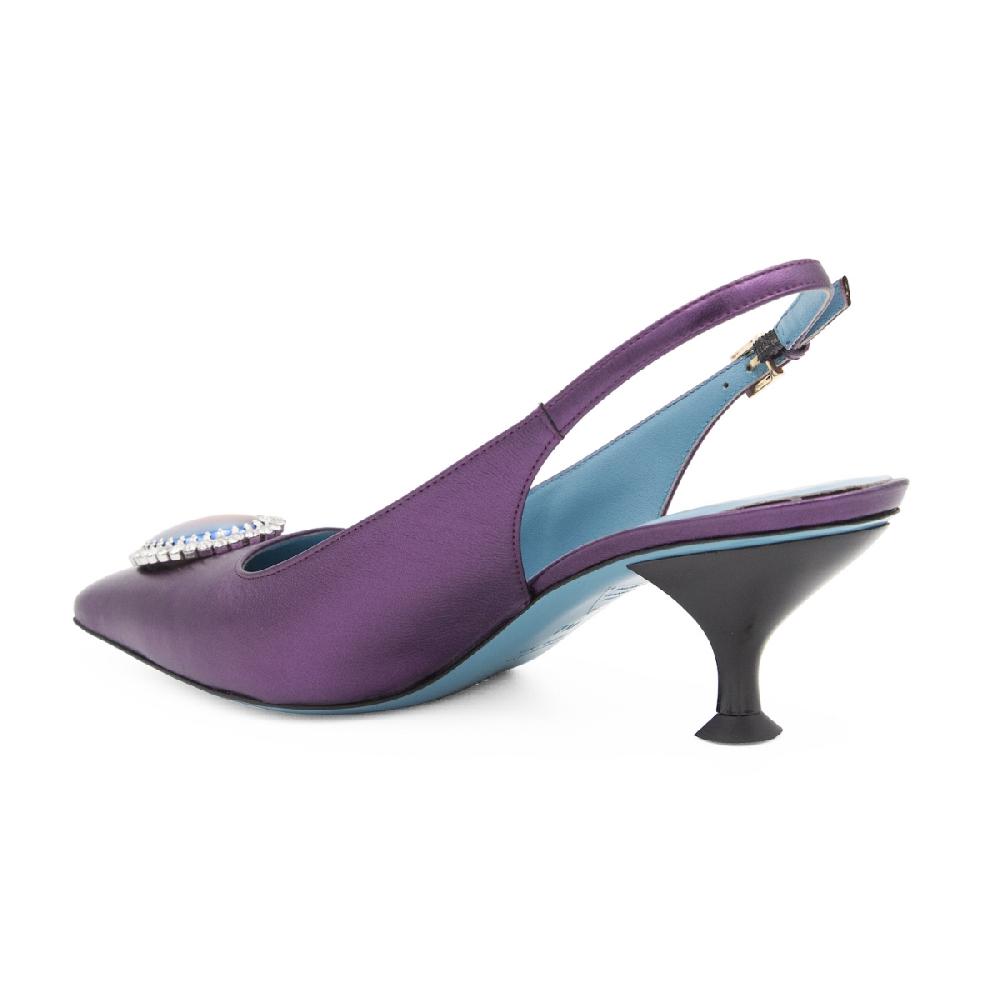 Amalfi by rangoni Décolleté Docile viola Pezzi Unici