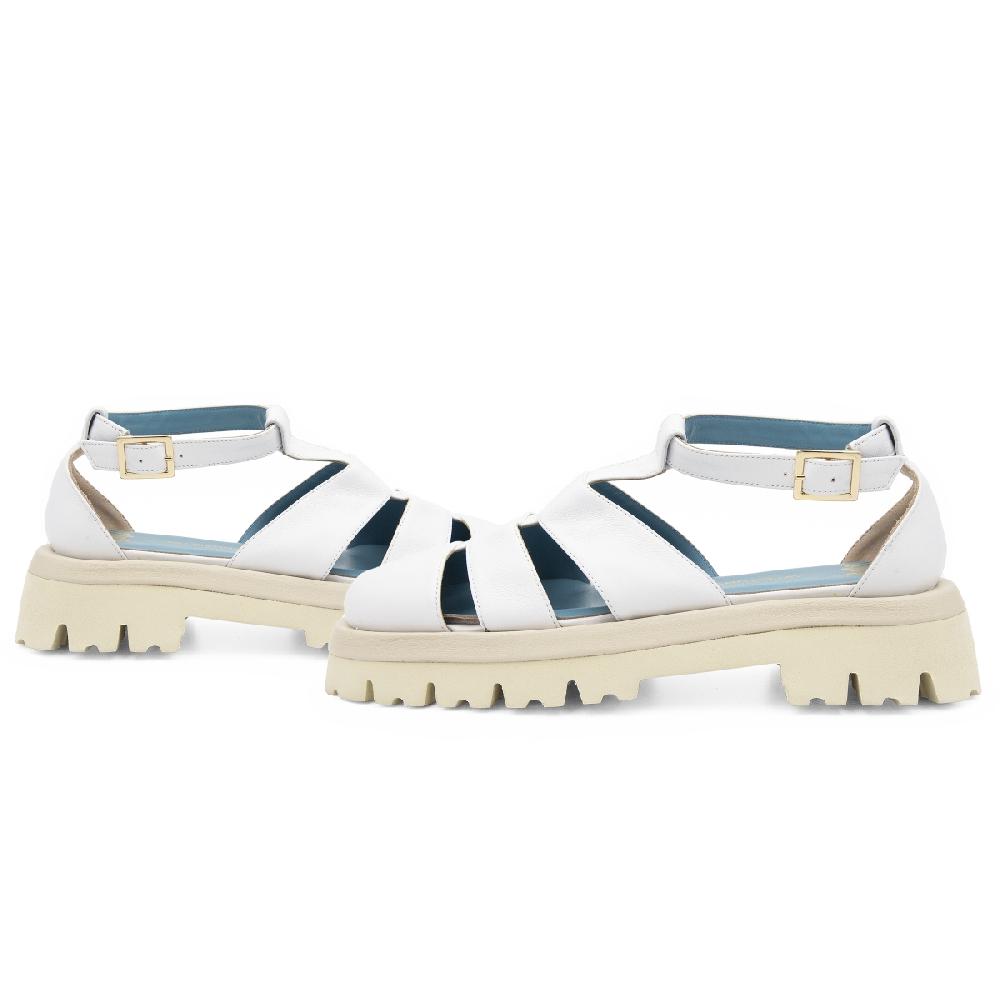 Amalfi by rangoni Mocassino Fernanda bianco Outlet