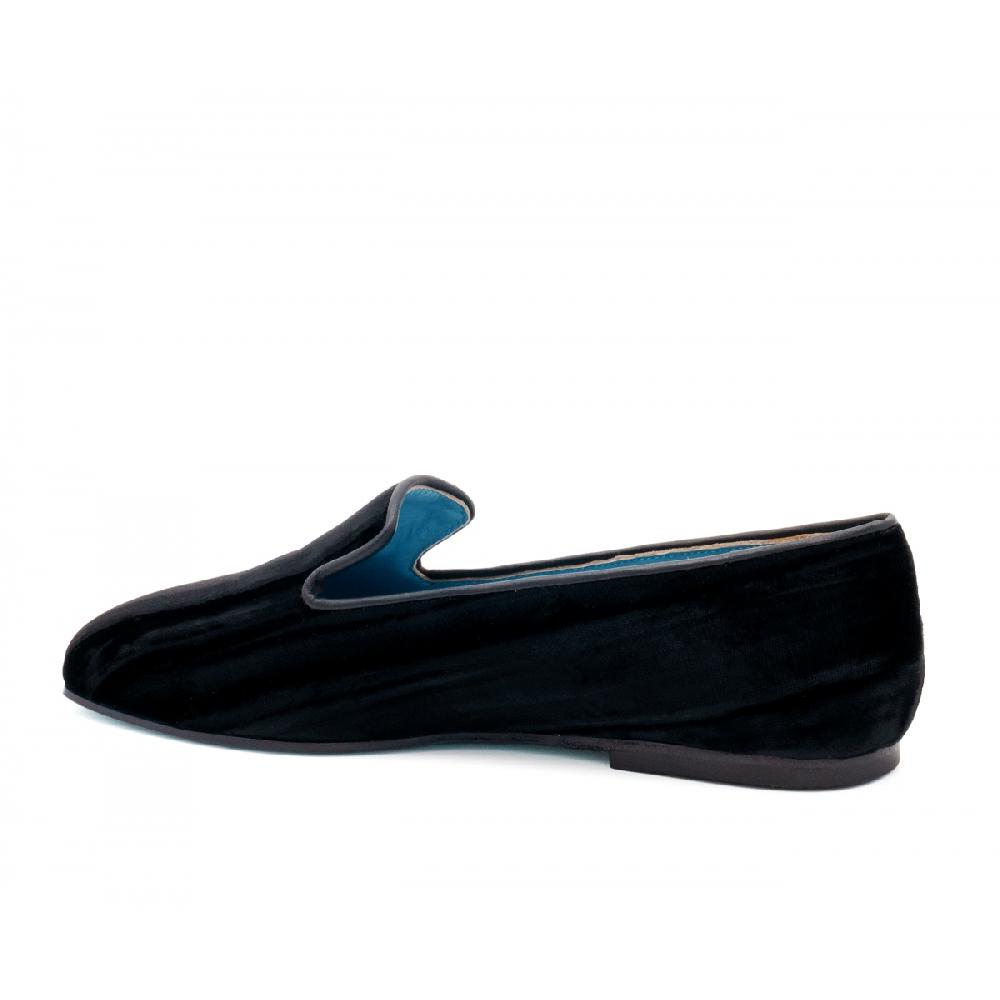 Amalfi by rangoni Ballerina Babbuccia nera Vendita Calda