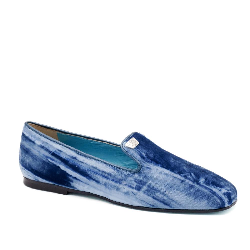 Amalfi by rangoni Ballerina Babbuccia blu Vendita Economica