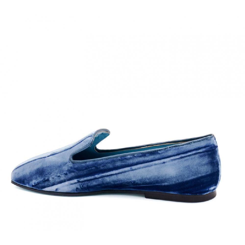 Amalfi by rangoni Ballerina Babbuccia blu Vendita Economica