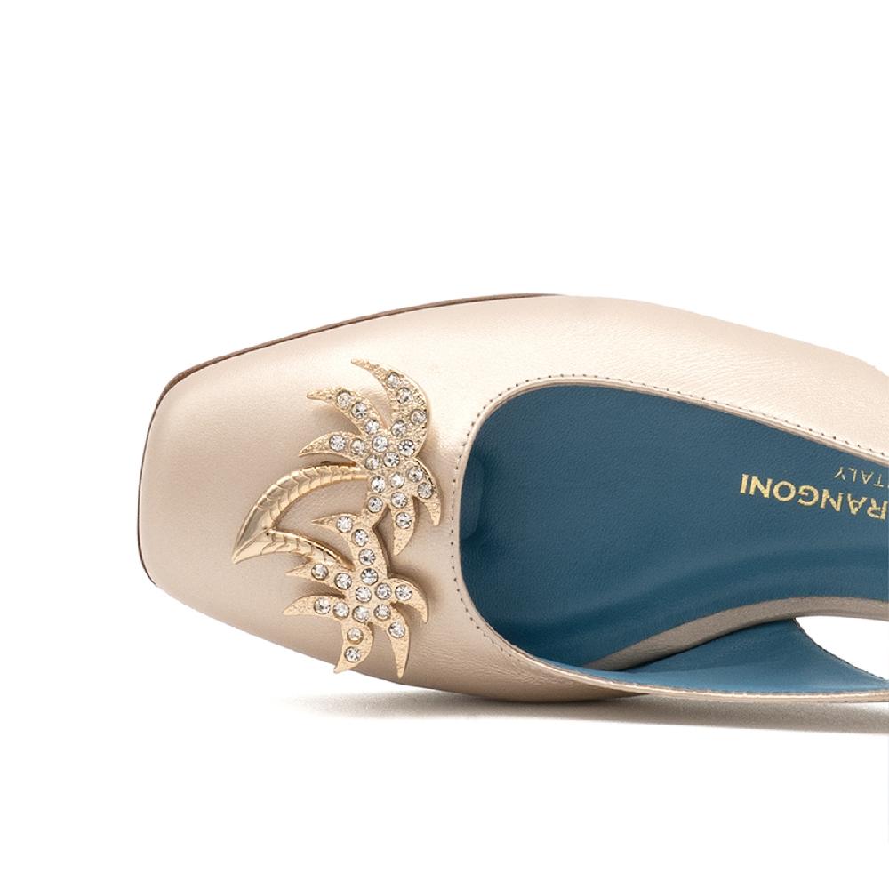 Amalfi by rangoni Ballerina Belinda beige In Saldo