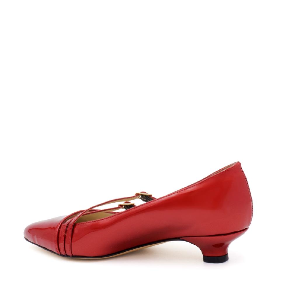 Amalfi by rangoni Décolleté Alfa rosso Qualità Garantita