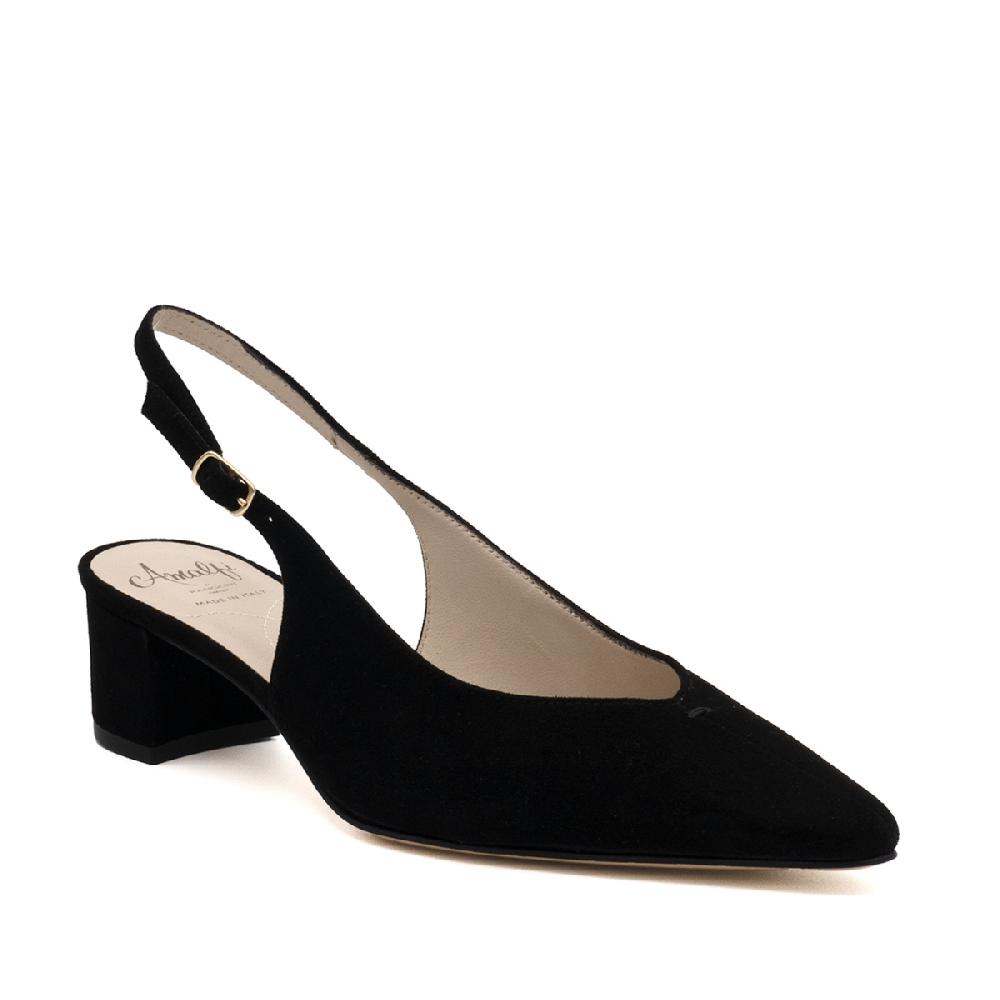 Amalfi by rangoni Slingback Panarea nere Consegna Veloce