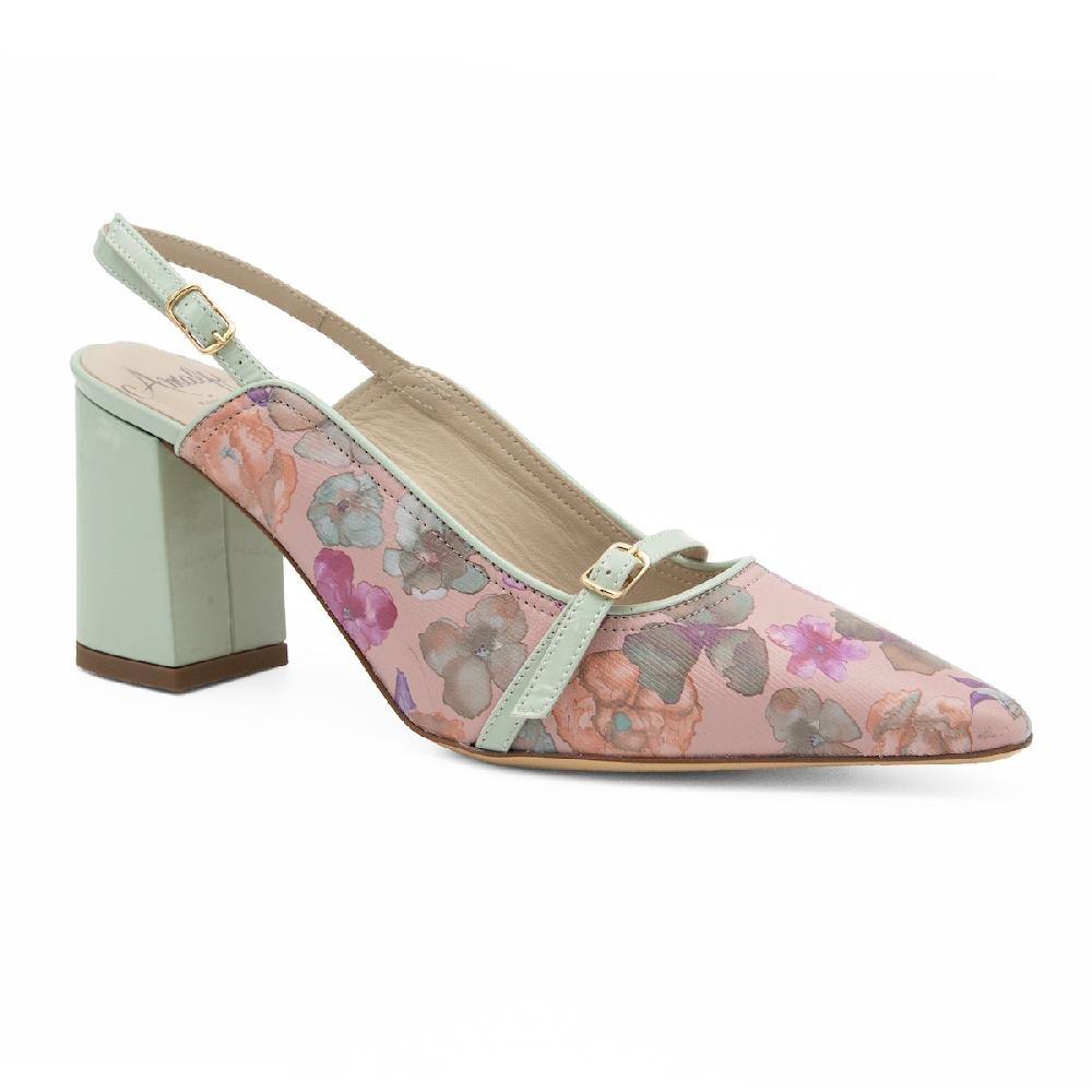 Amalfi by rangoni Décolleté Ibisco verde In Linea