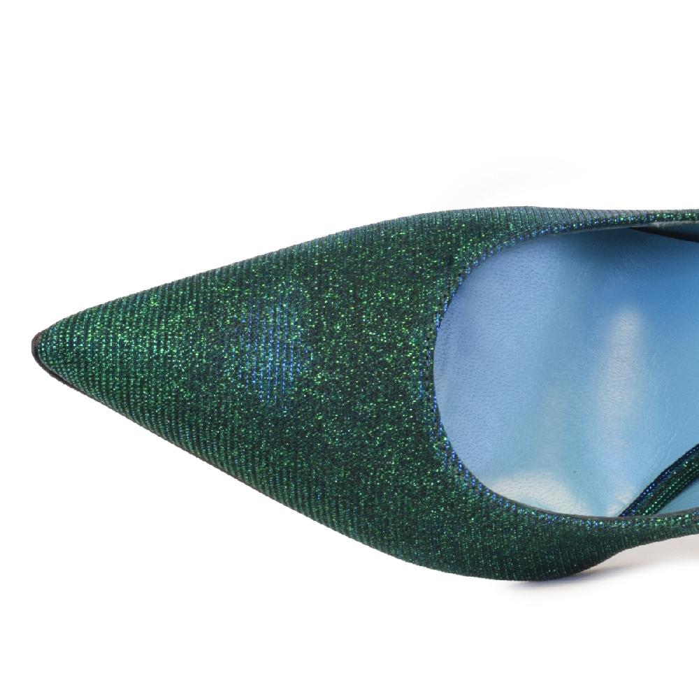 Amalfi by rangoni Décolleté Simply Emerald Glitter Vendita Calda