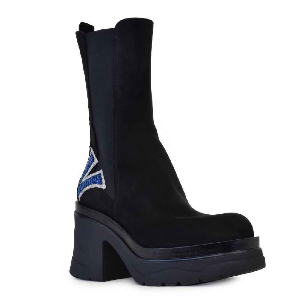 Amalfi by rangoni Stivaletto Narciso nero Outlet