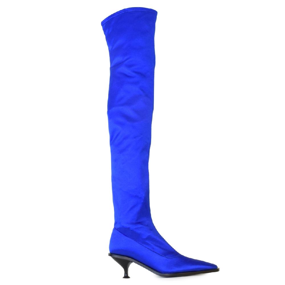 Amalfi by rangoni Stivale cuissard Dolores blu