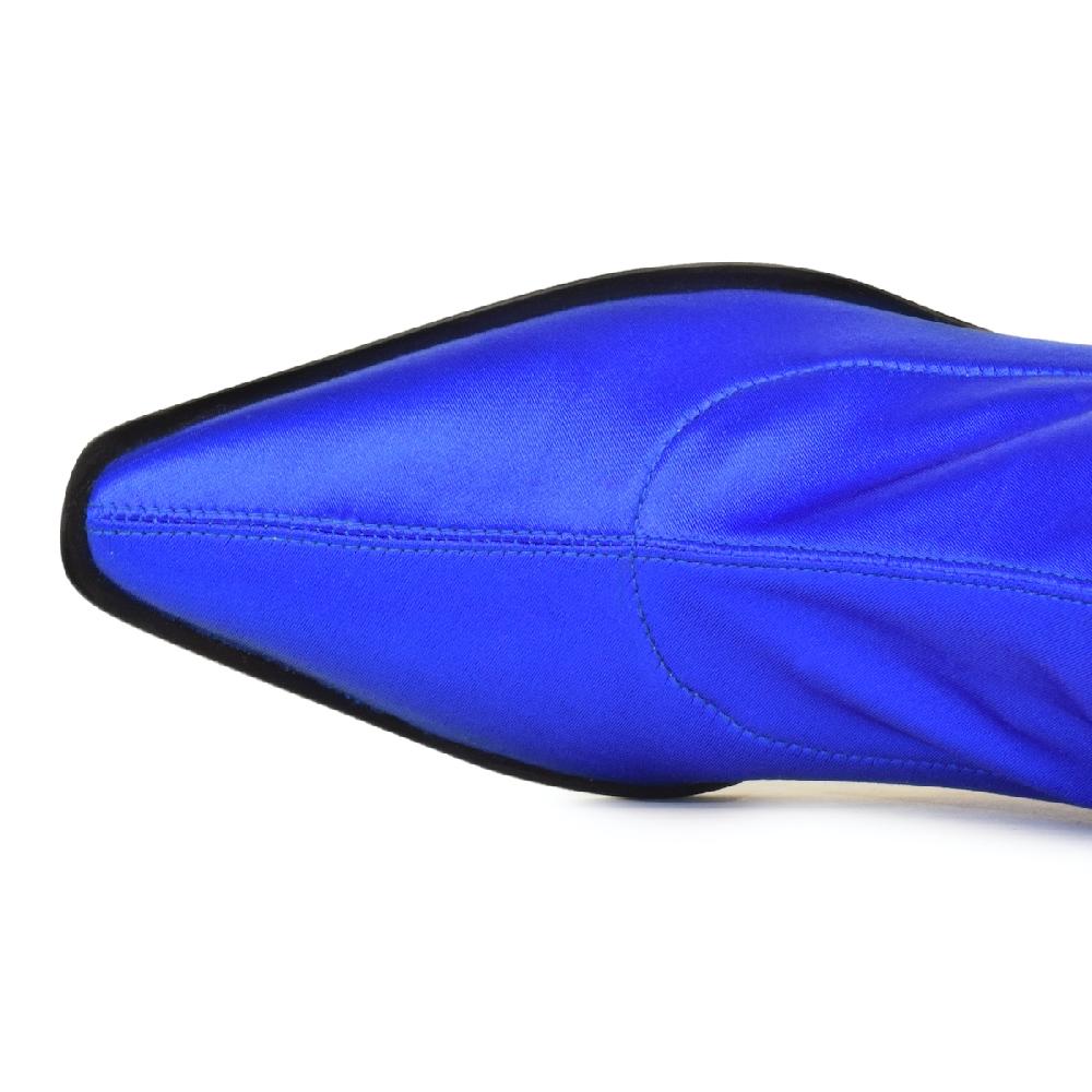 Amalfi by rangoni Stivale cuissard Dolores blu Saldi